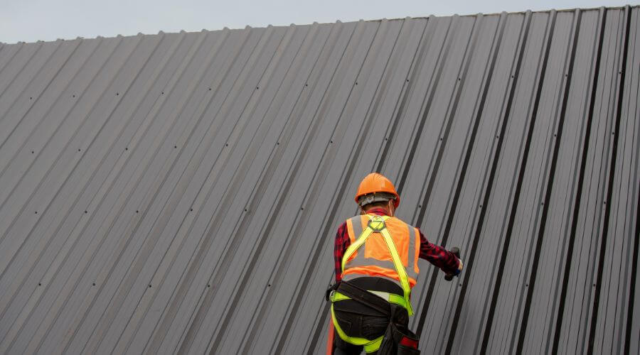 Professional metal roof installation in Brunswick, MO